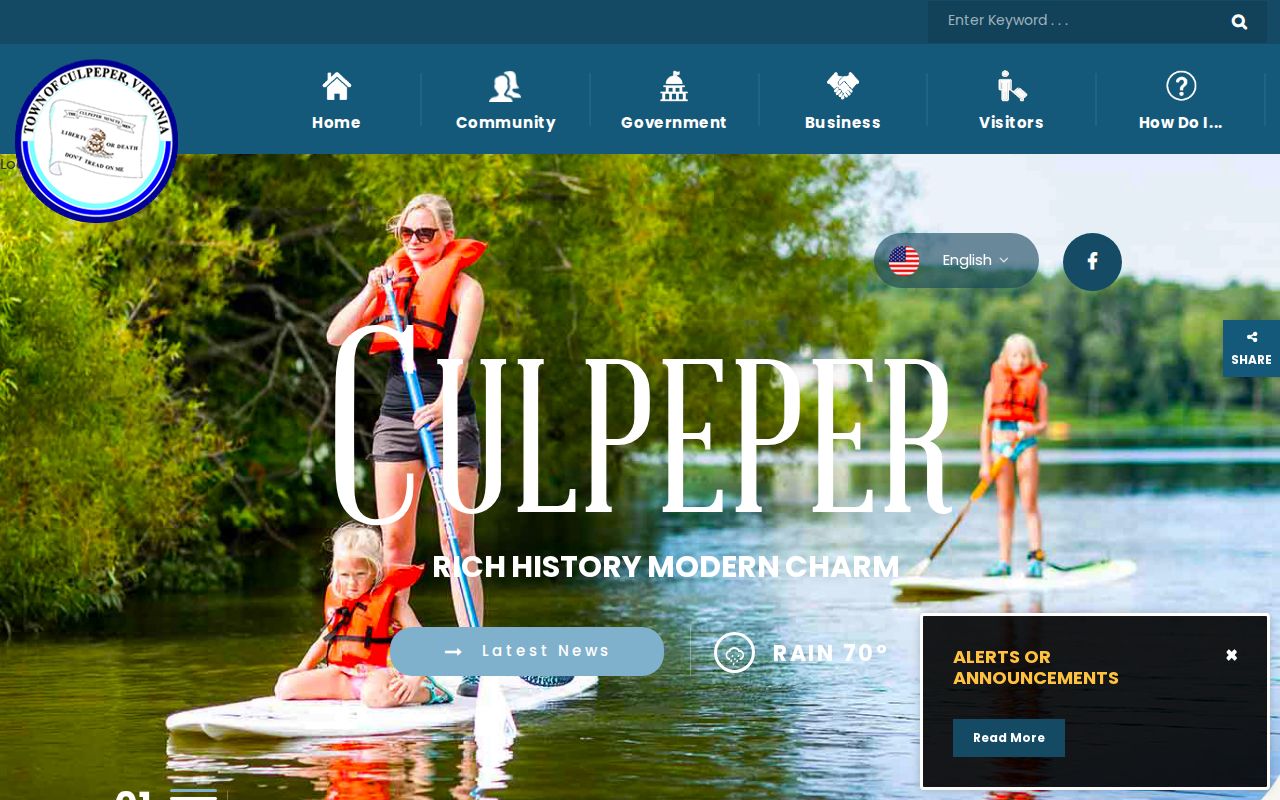Town of Culpeper criminal records government source